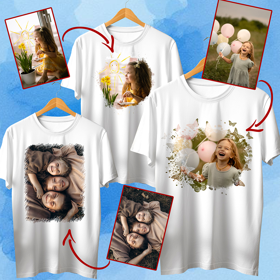 Футболка с принтом